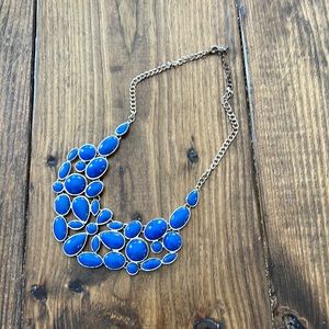 Blue and Gold Necklace